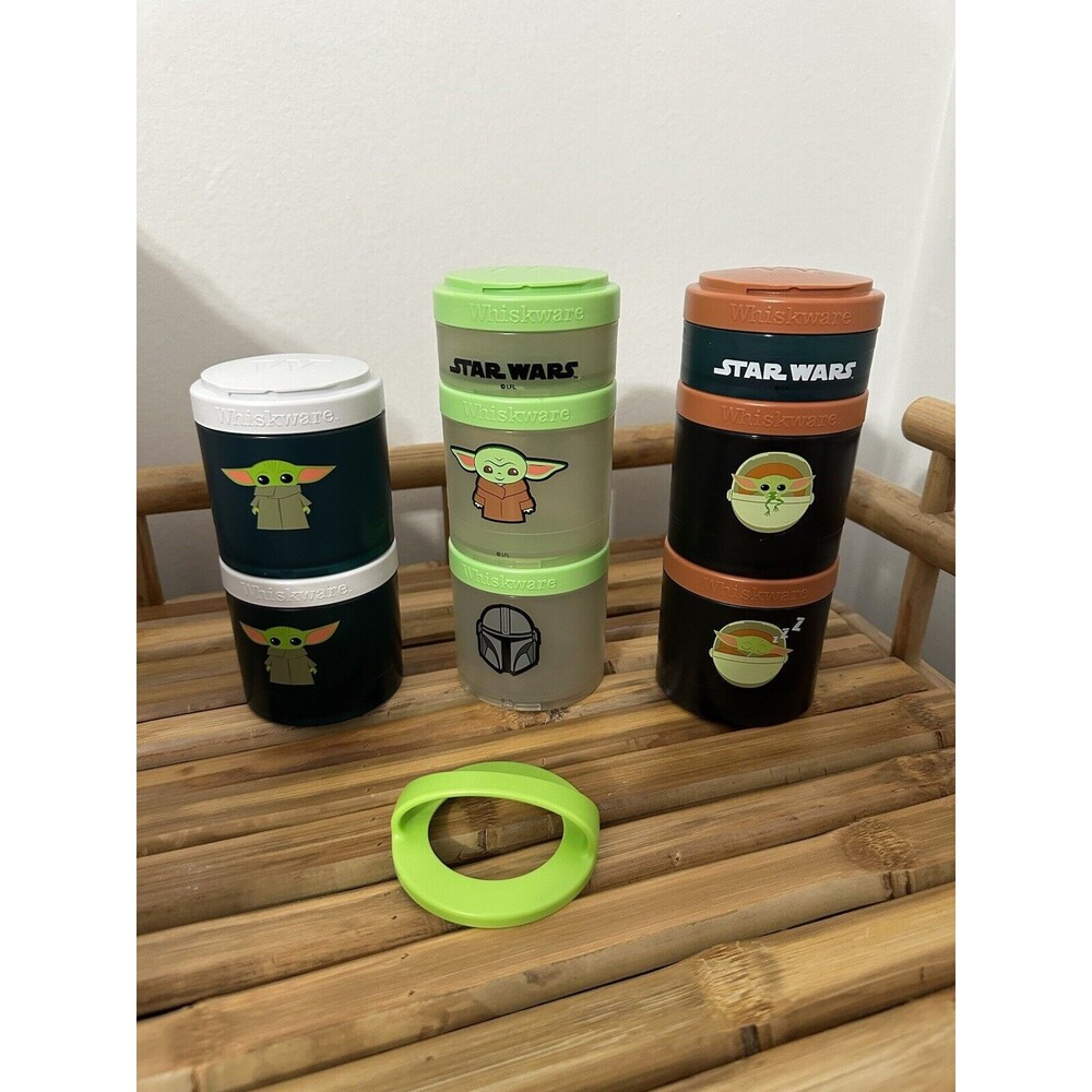 Whiskware Star Wars The Mandelorian Child Snacking Containers